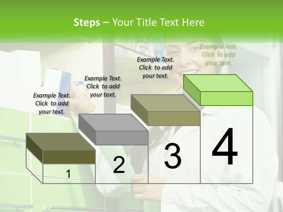 Illness Salesperson People PowerPoint Template