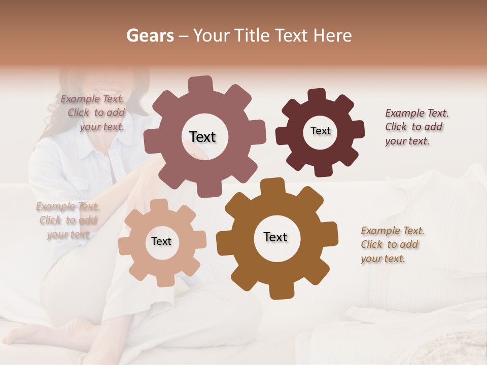 Joy Beautiful Mature PowerPoint Template