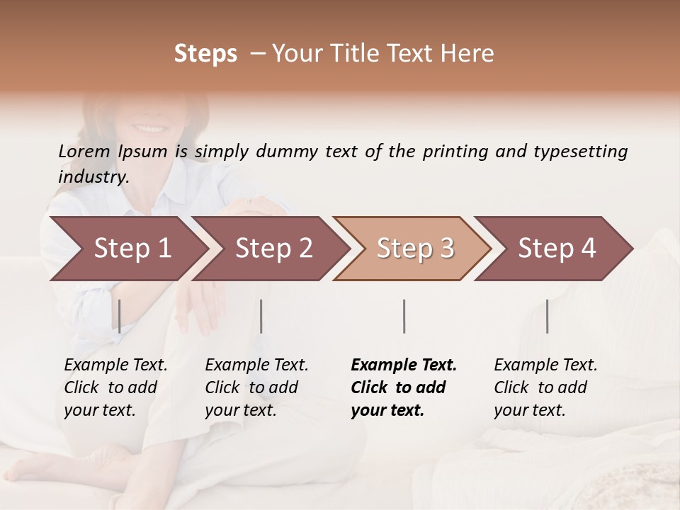 Joy Beautiful Mature PowerPoint Template