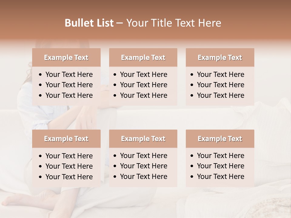 Joy Beautiful Mature PowerPoint Template