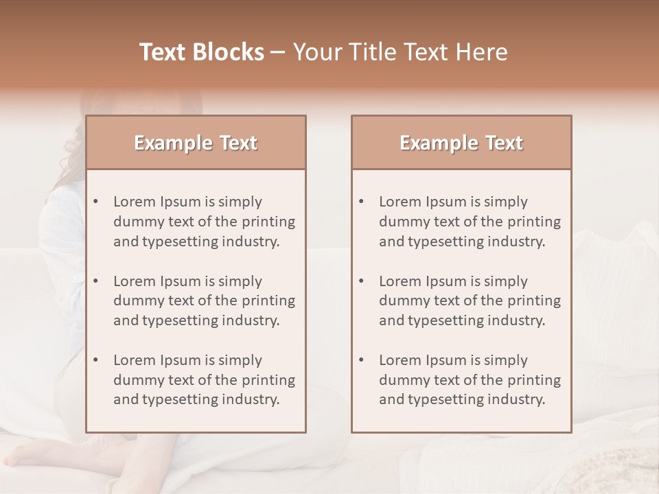 Joy Beautiful Mature PowerPoint Template