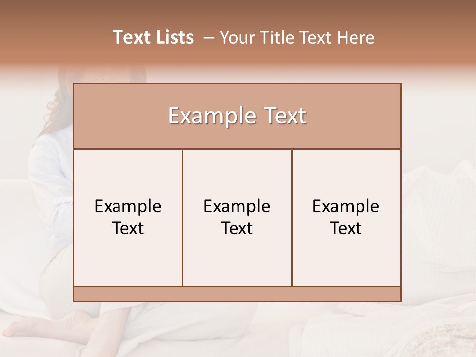 Joy Beautiful Mature PowerPoint Template