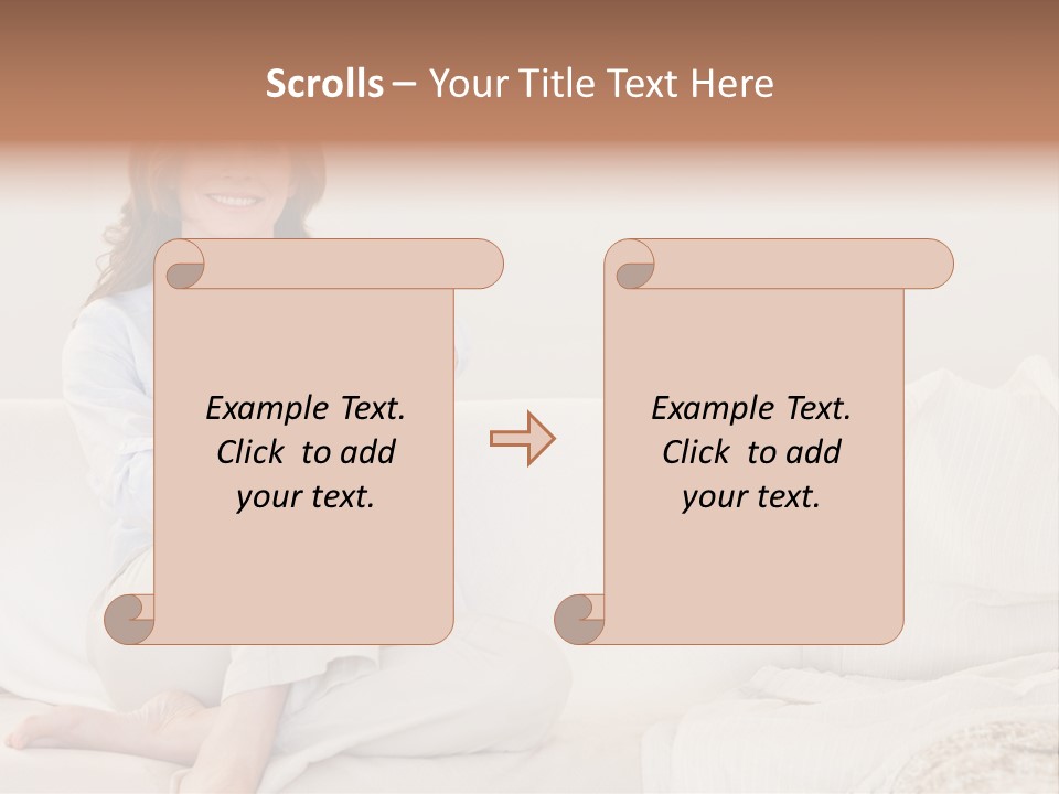 Joy Beautiful Mature PowerPoint Template
