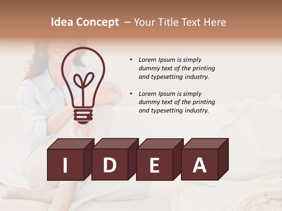 Joy Beautiful Mature PowerPoint Template