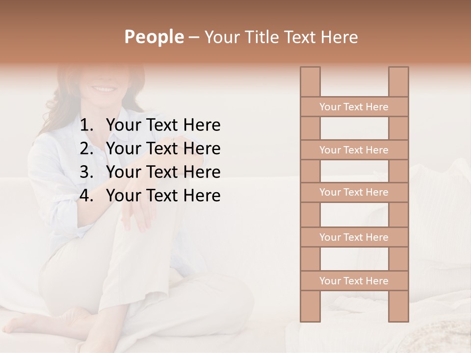 Joy Beautiful Mature PowerPoint Template