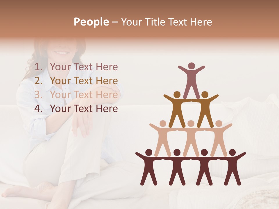 Joy Beautiful Mature PowerPoint Template