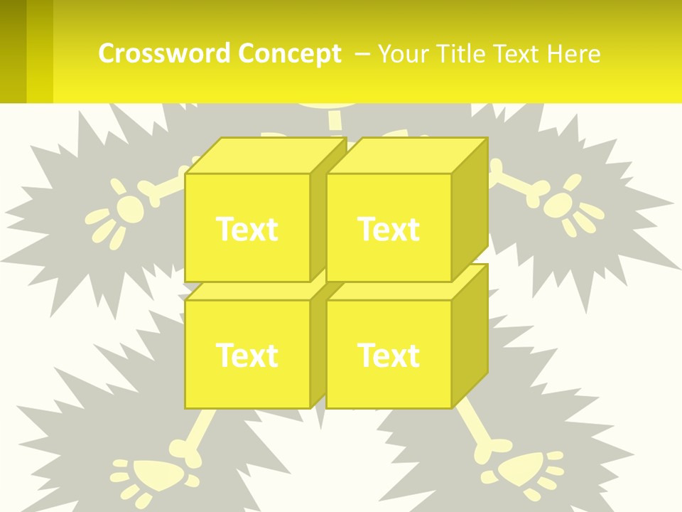 Illustration Destruction Lightning PowerPoint Template