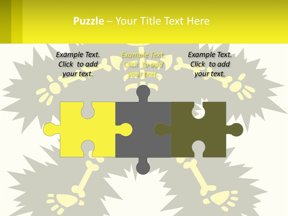 Illustration Destruction Lightning PowerPoint Template