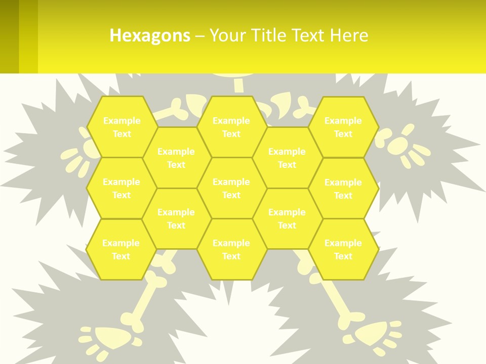 Illustration Destruction Lightning PowerPoint Template