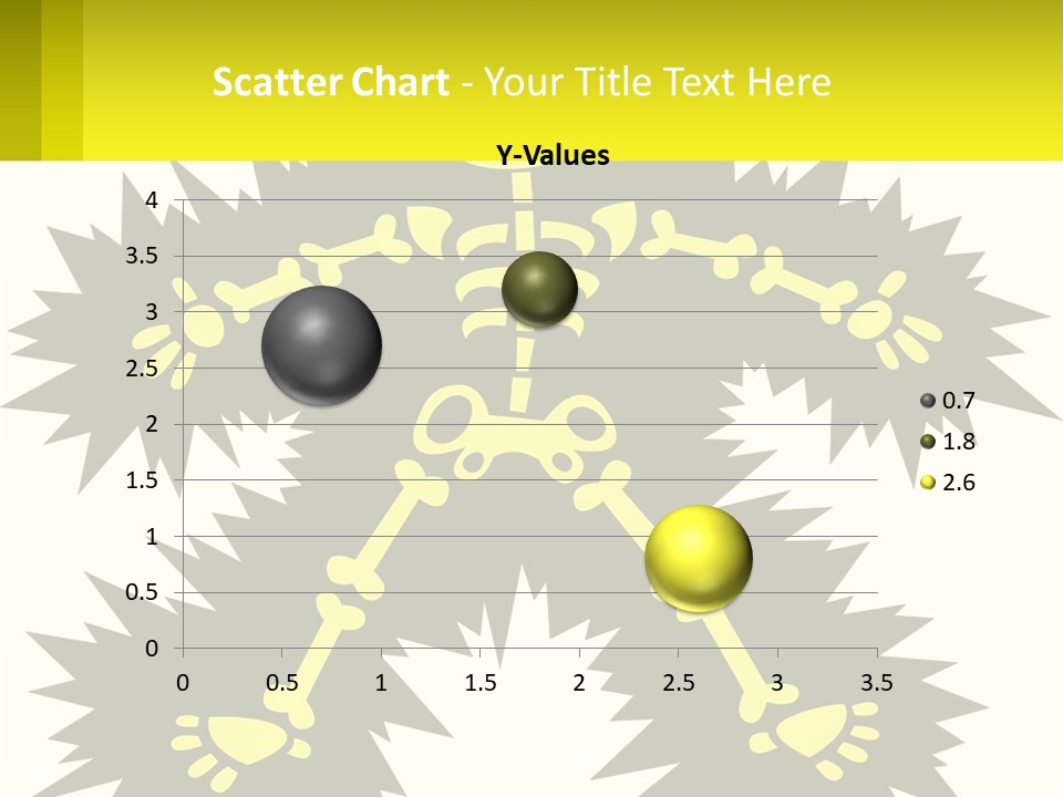 Illustration Destruction Lightning PowerPoint Template