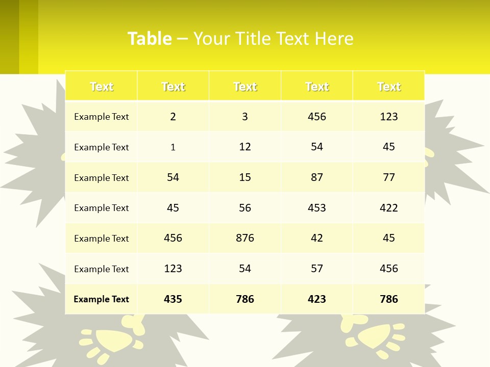 Illustration Destruction Lightning PowerPoint Template