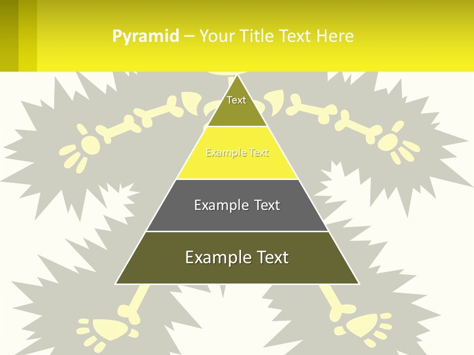 Illustration Destruction Lightning PowerPoint Template