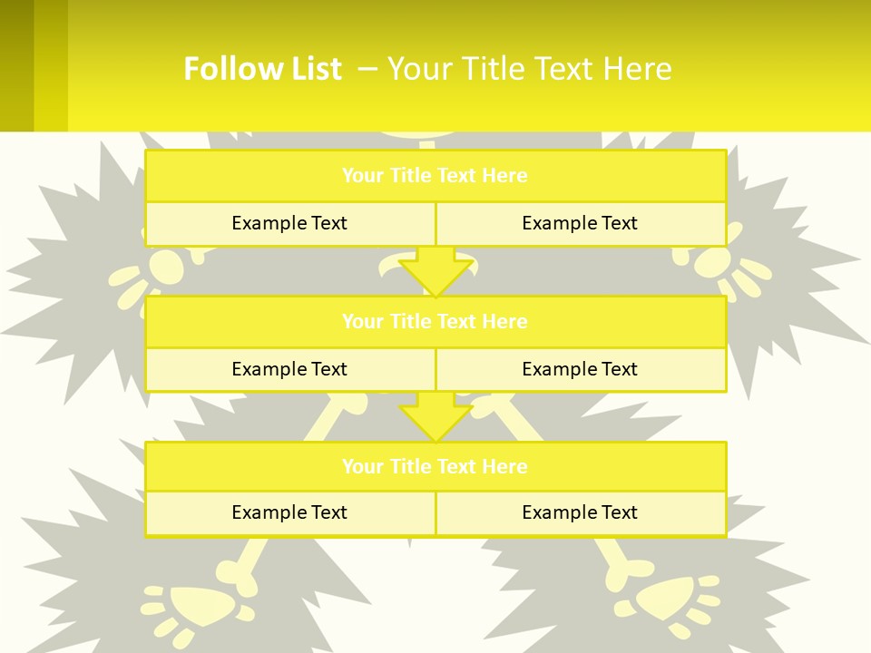 Illustration Destruction Lightning PowerPoint Template