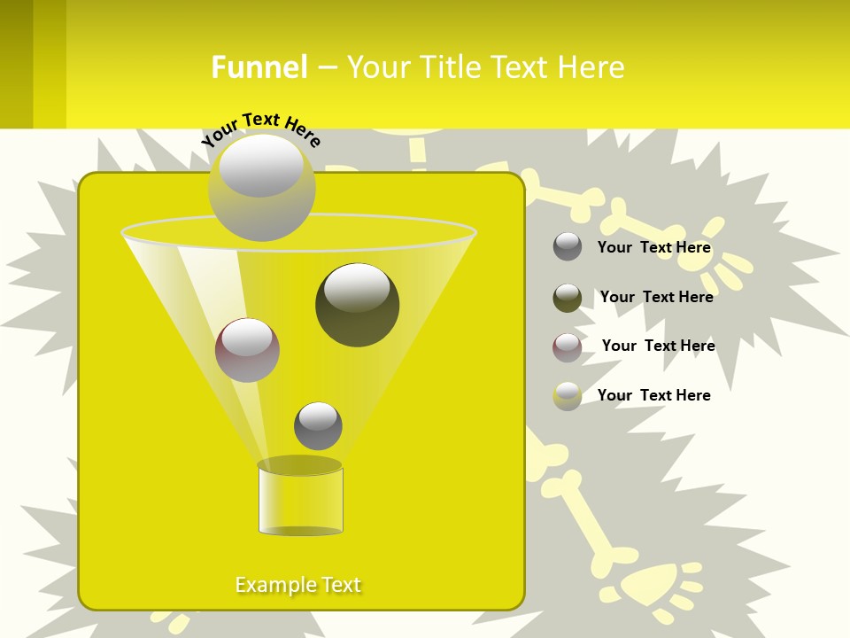 Illustration Destruction Lightning PowerPoint Template