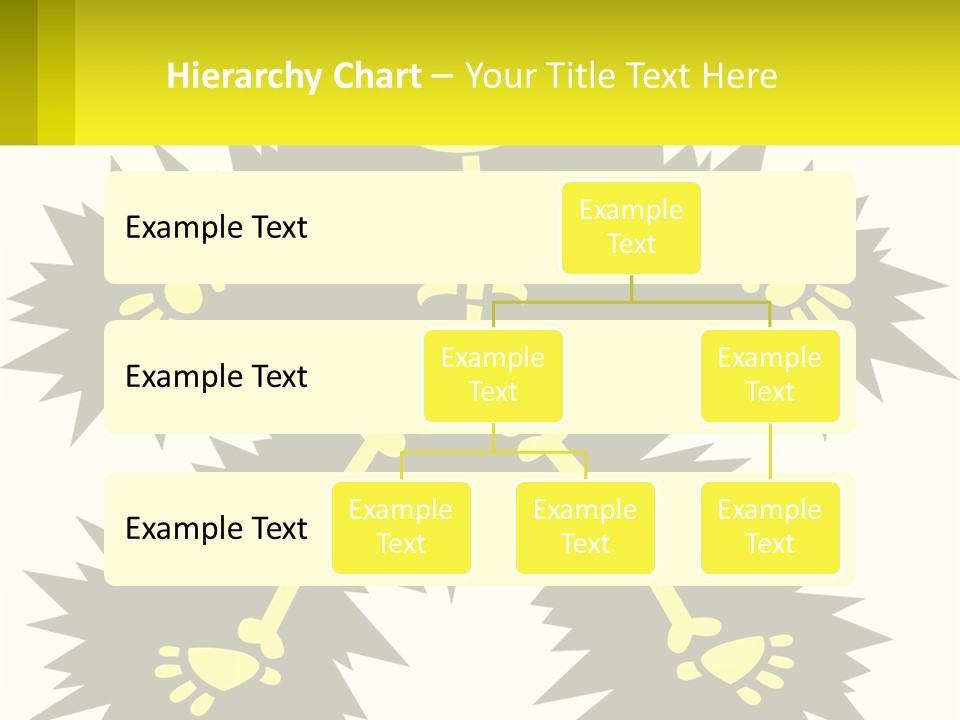 Illustration Destruction Lightning PowerPoint Template