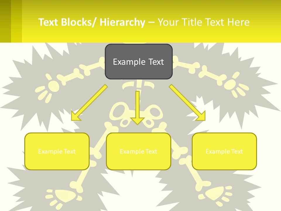 Illustration Destruction Lightning PowerPoint Template