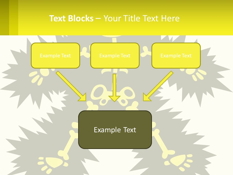 Illustration Destruction Lightning PowerPoint Template