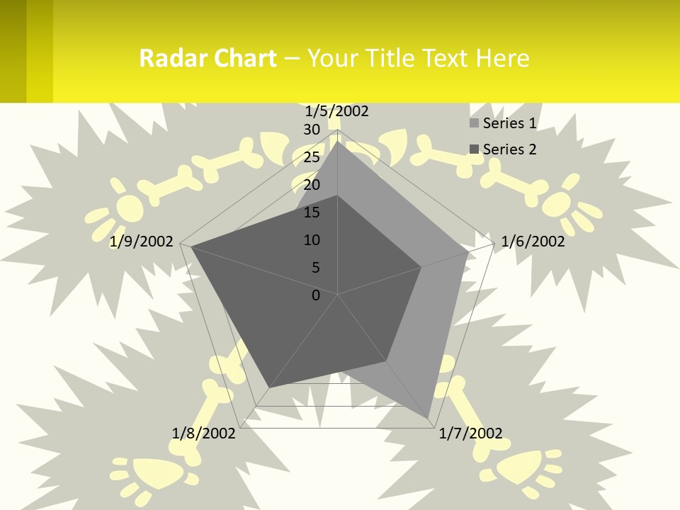 Illustration Destruction Lightning PowerPoint Template