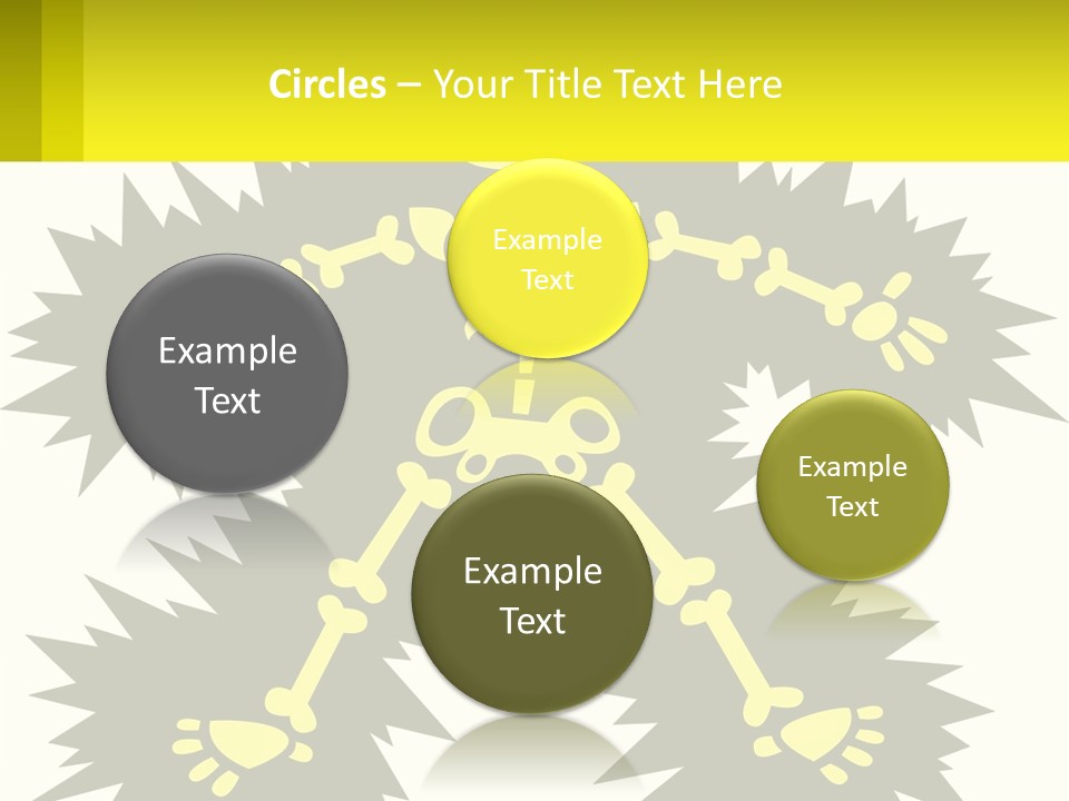 Illustration Destruction Lightning PowerPoint Template