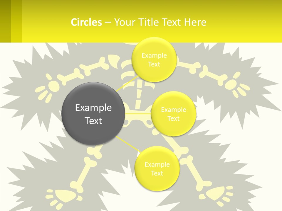 Illustration Destruction Lightning PowerPoint Template