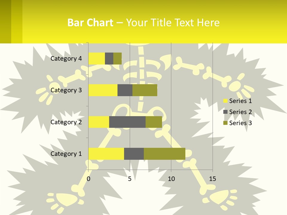 Illustration Destruction Lightning PowerPoint Template