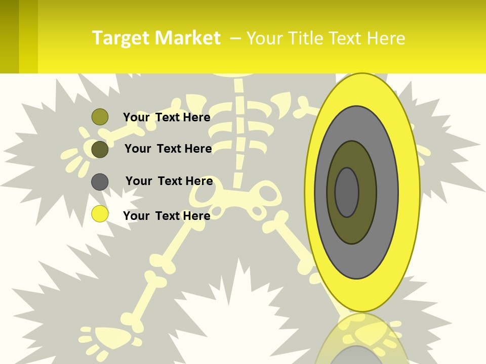 Illustration Destruction Lightning PowerPoint Template