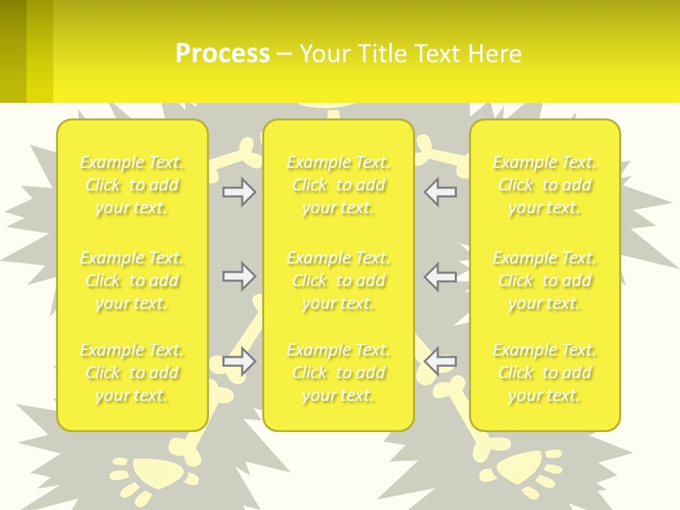 Illustration Destruction Lightning PowerPoint Template