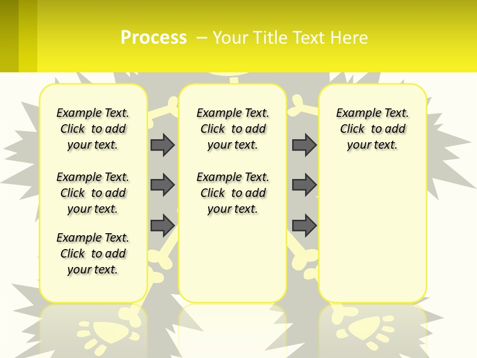 Illustration Destruction Lightning PowerPoint Template