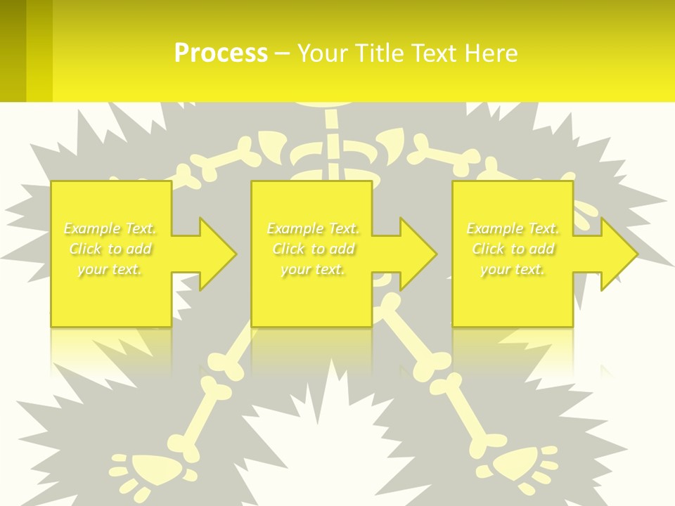 Illustration Destruction Lightning PowerPoint Template