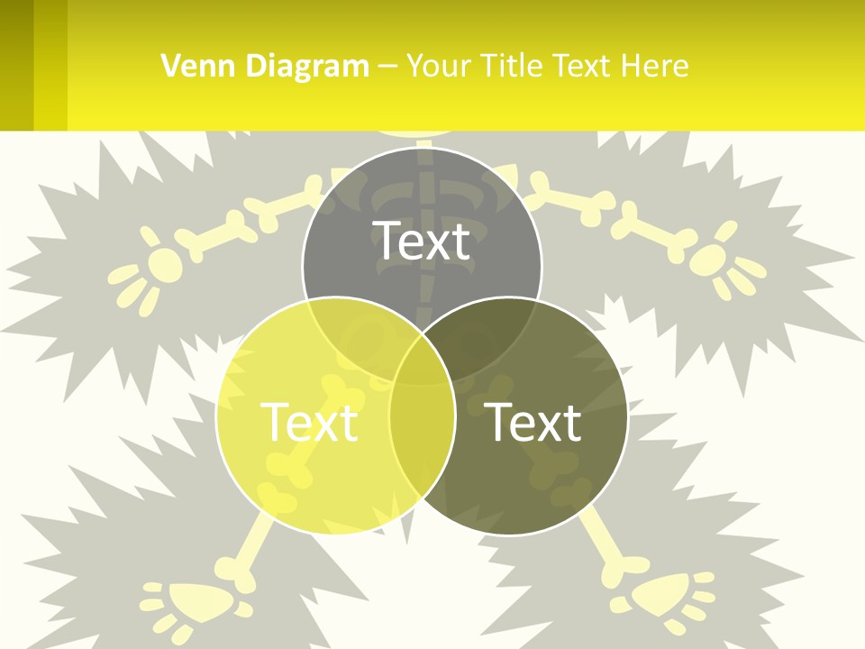 Illustration Destruction Lightning PowerPoint Template