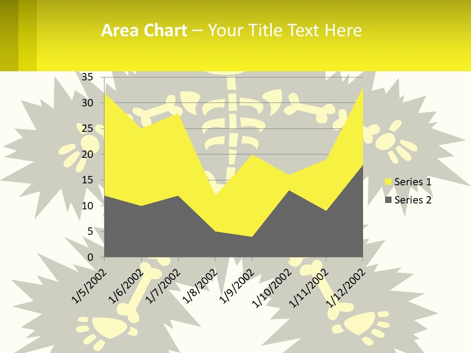 Illustration Destruction Lightning PowerPoint Template