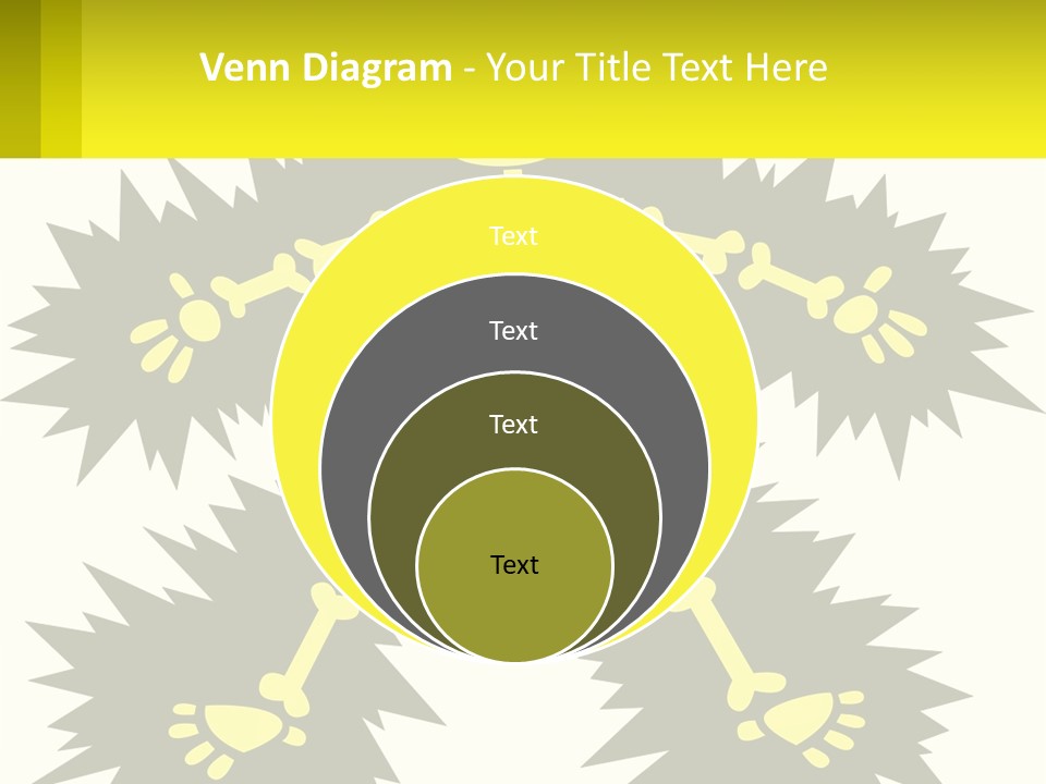 Illustration Destruction Lightning PowerPoint Template