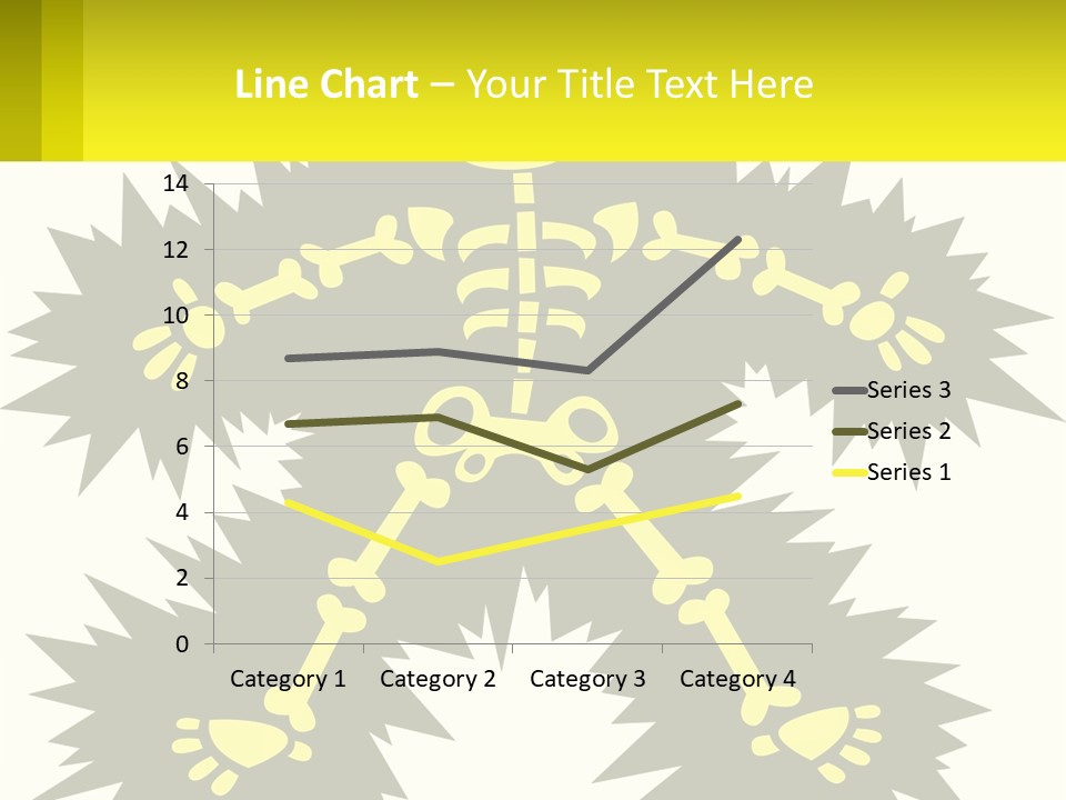 Illustration Destruction Lightning PowerPoint Template