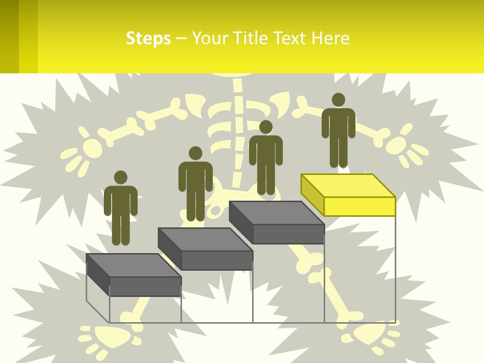 Illustration Destruction Lightning PowerPoint Template