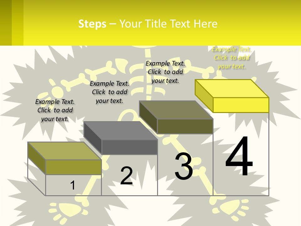 Illustration Destruction Lightning PowerPoint Template