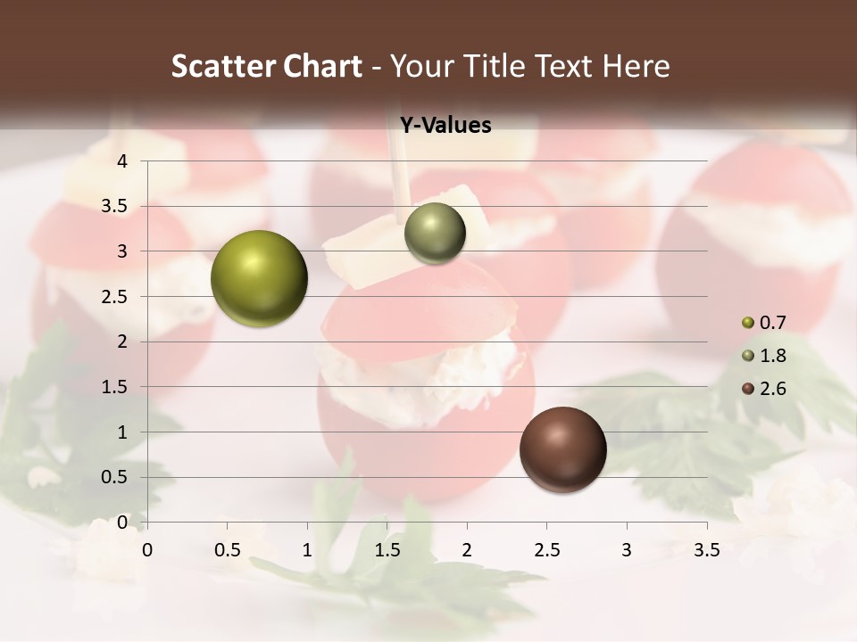 Buffet Cocktail Fresh PowerPoint Template