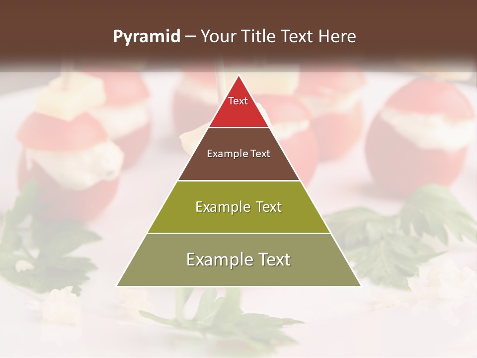 Buffet Cocktail Fresh PowerPoint Template