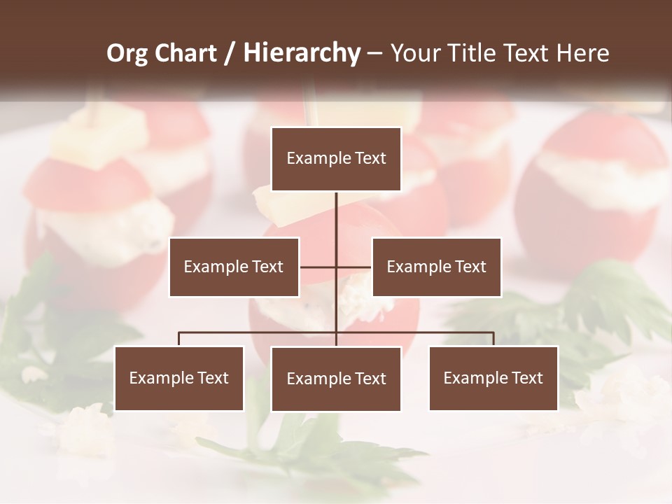 Buffet Cocktail Fresh PowerPoint Template