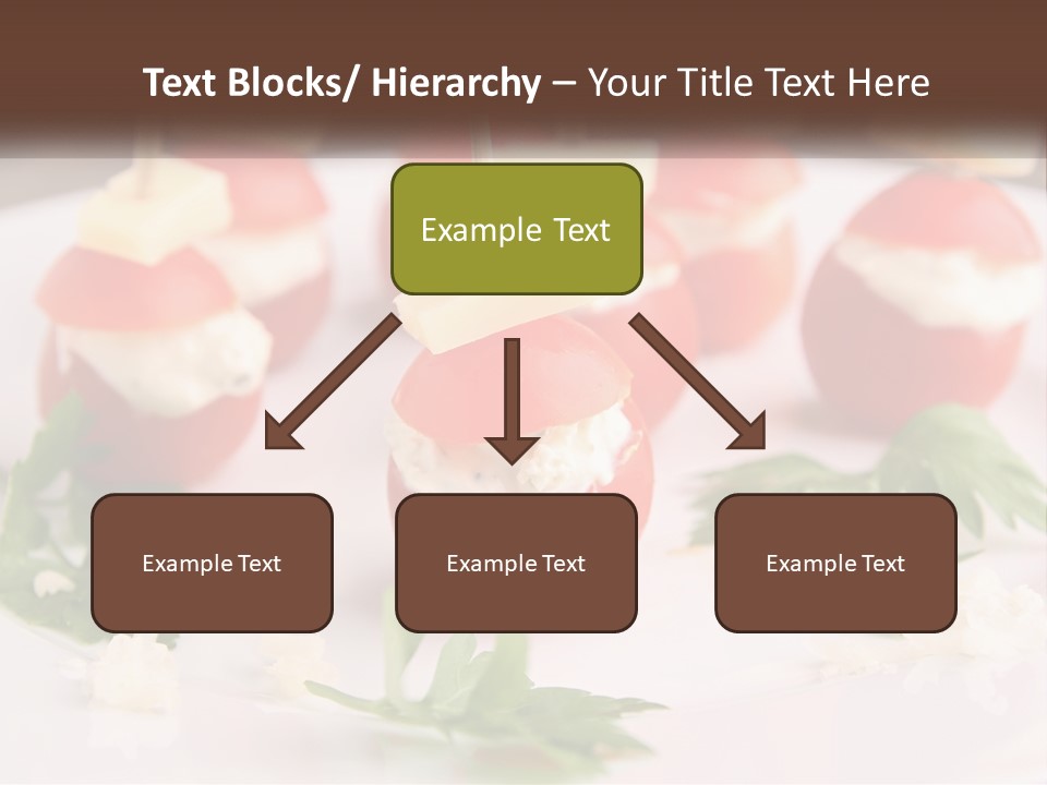 Buffet Cocktail Fresh PowerPoint Template