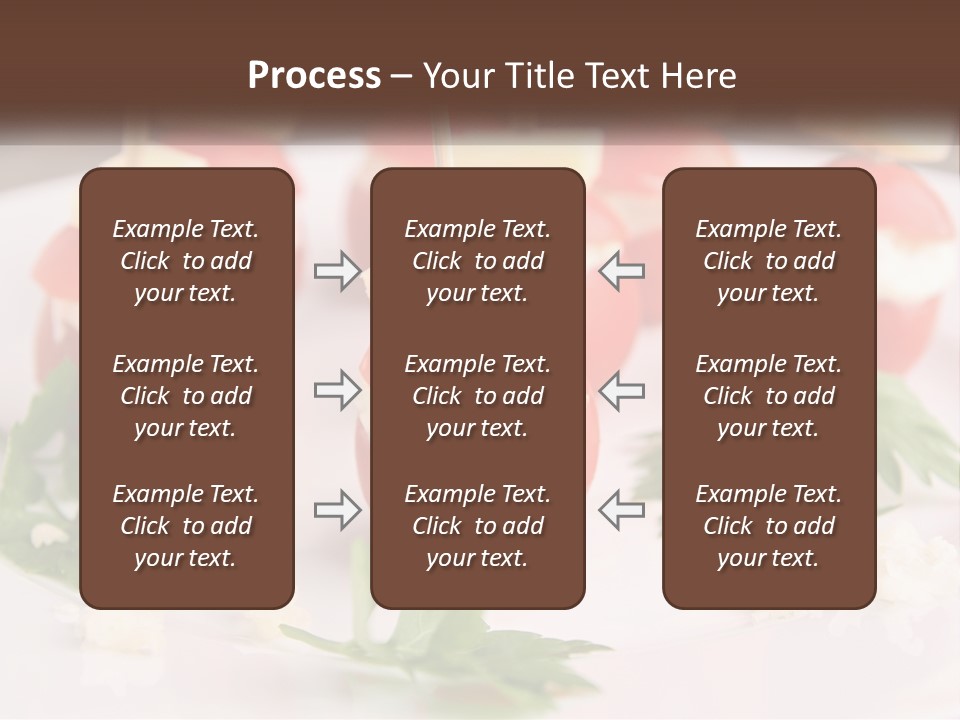 Buffet Cocktail Fresh PowerPoint Template