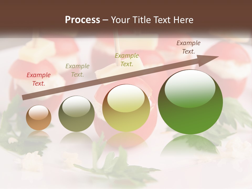 Buffet Cocktail Fresh PowerPoint Template