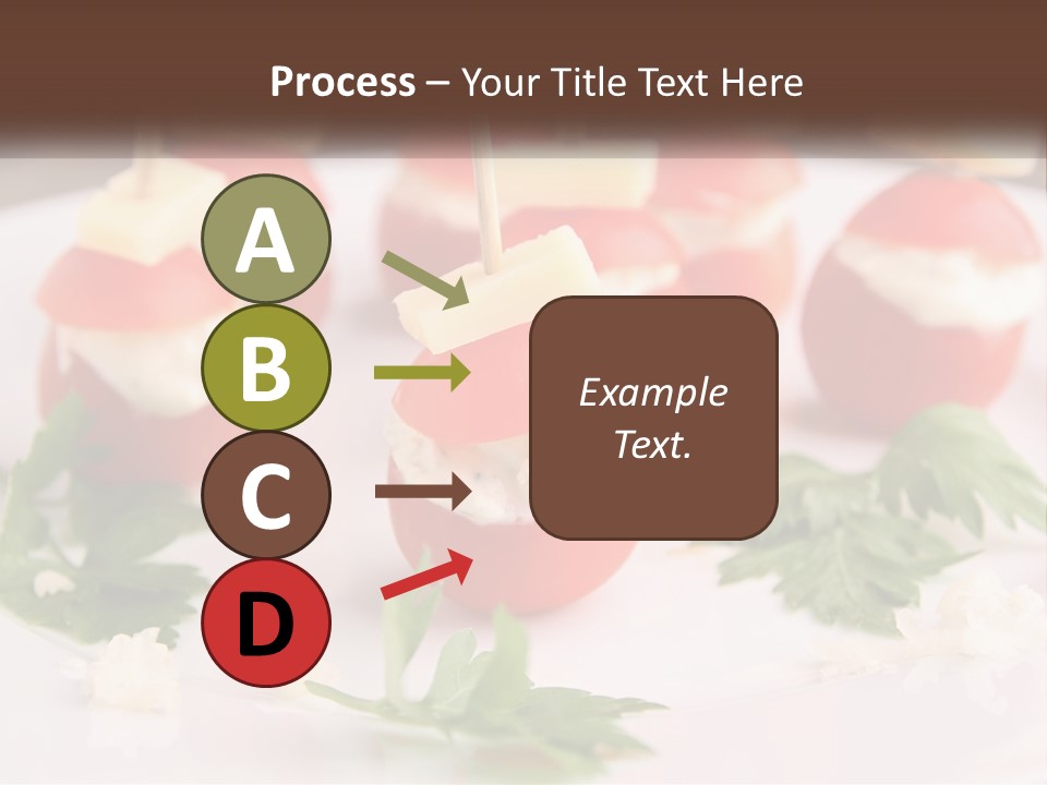 Buffet Cocktail Fresh PowerPoint Template