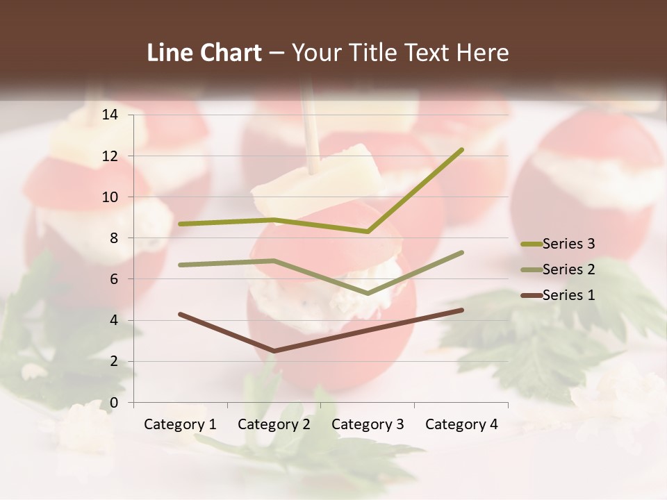 Buffet Cocktail Fresh PowerPoint Template
