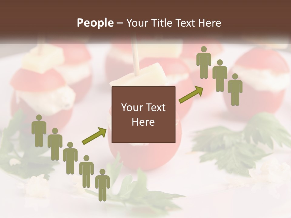 Buffet Cocktail Fresh PowerPoint Template