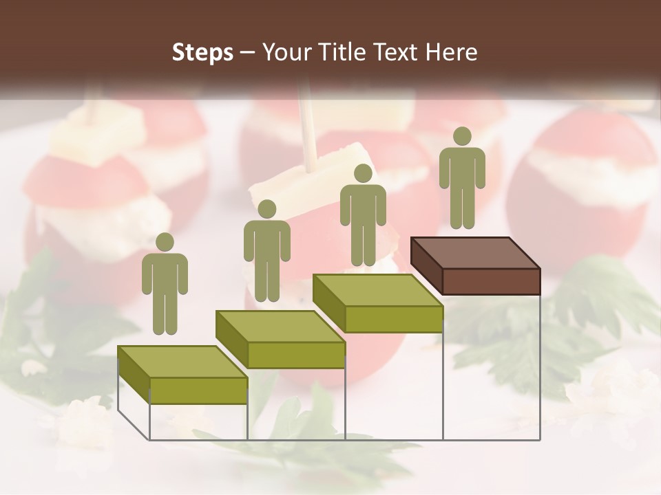 Buffet Cocktail Fresh PowerPoint Template