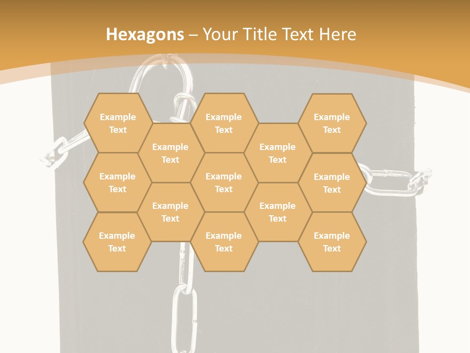 Classified Security Padlock PowerPoint Template