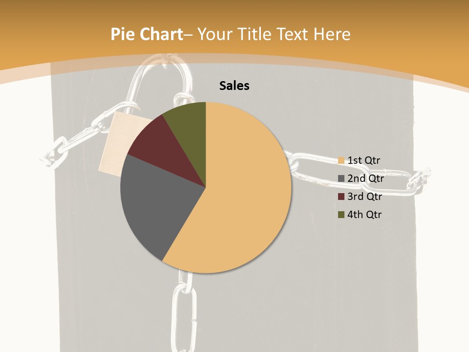 Classified Security Padlock PowerPoint Template