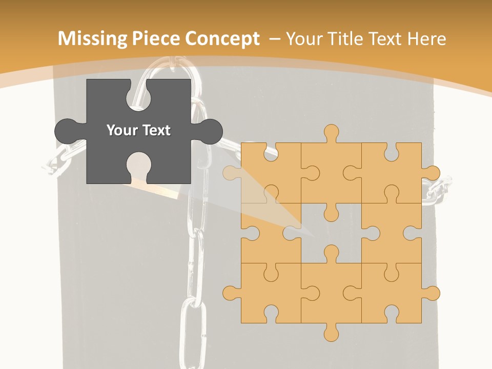 Classified Security Padlock PowerPoint Template