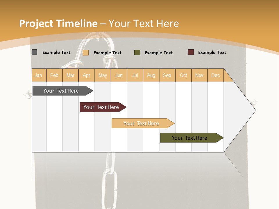 Classified Security Padlock PowerPoint Template
