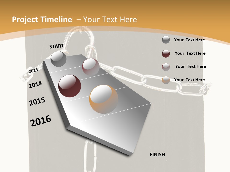 Classified Security Padlock PowerPoint Template